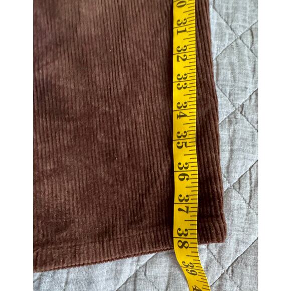 VTG Ralph Lauren Brown Corduroy Jeans Women 10 P Preppy Old Money - Picture 7 of 7